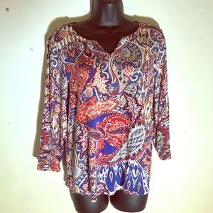 Chico’s 3/4 tunic top